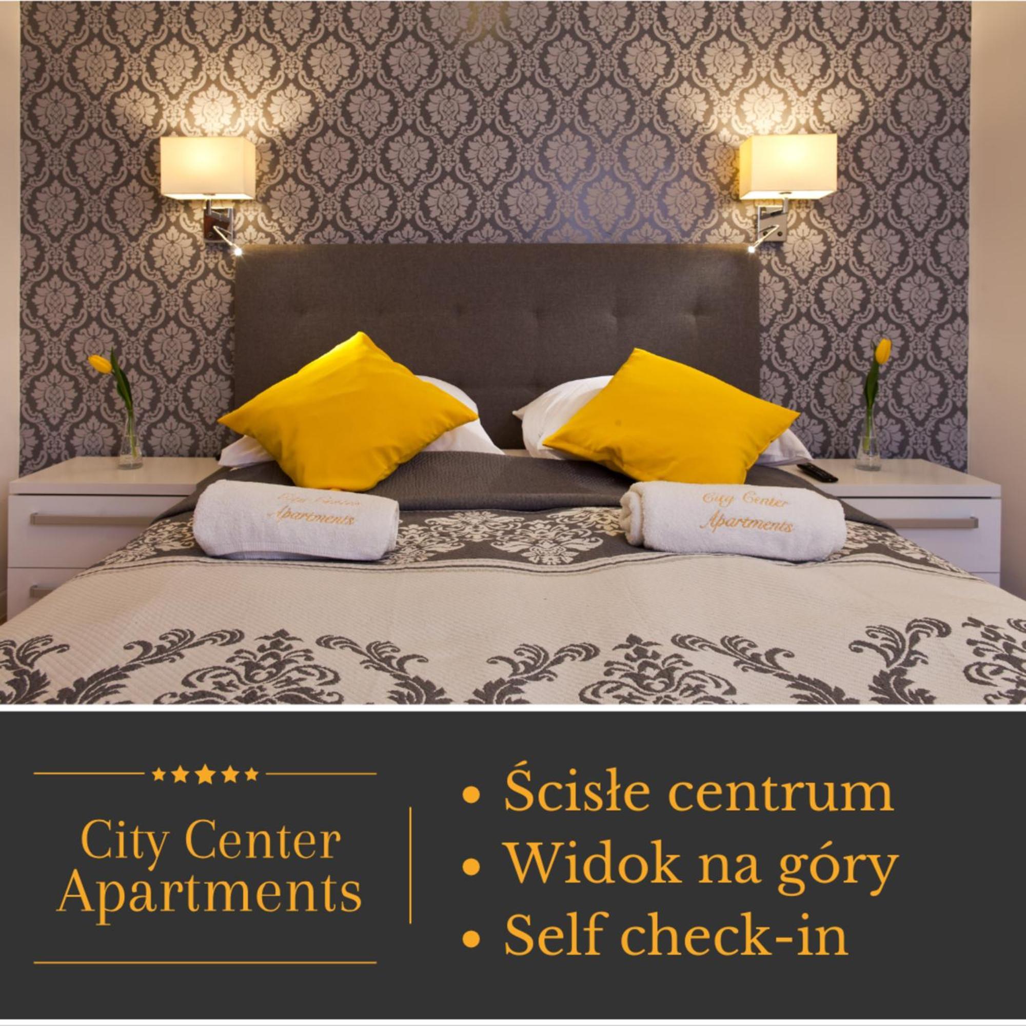Apartament City Center Platinum Krynica Zdroj Eksteriør billede